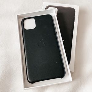 iphone 11 pro max leather case